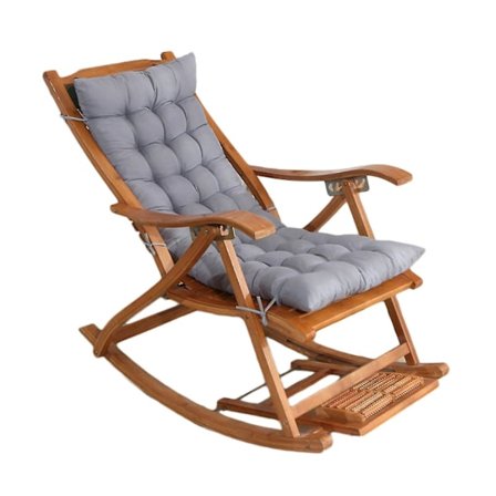 Lounger Pute Myk Erstatning Høy Sete Pute Med Fikseringsstropp Stor Gyngestol Benk Pute For fe