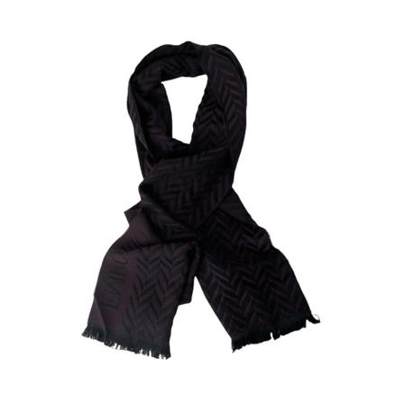 Emporio Armani - Halsdukar - Svart - Herr - Storlek: One Size, Herr, Storlek: ONE SIZE