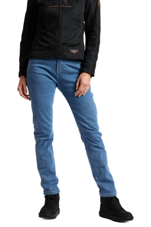 Pantalones de Moto Ixon Dany Azul envejecido 26