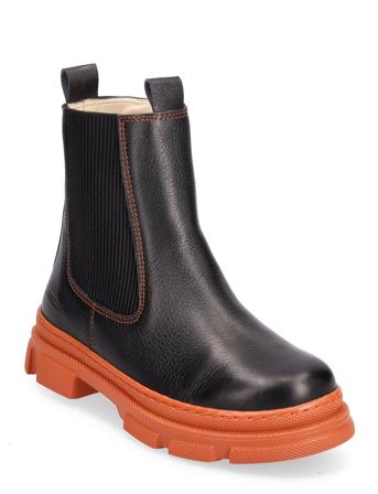 Booties - Flat - With Elastic ANGULUS Black