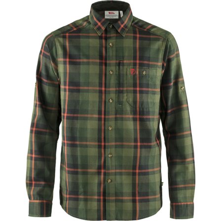 Fjällräven Men's Fjällglim Relaxed Hemd in Laurel Green/Grün | Size: 3XL