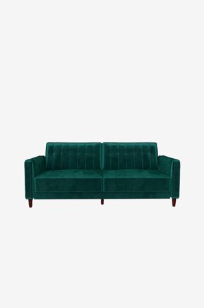 Dorel Home - Sovesofa tuftet Pin Transitional - Grøn - Sovesofaer - Fra Homeroom