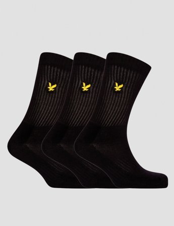 Lyle & Scott HAMILTON Svart Strumpor/Sockor Kille - Kids Brand Store