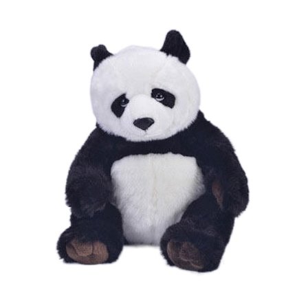 Giant Panda Cartoon Figure Black White Soft Doll Girl Plush Toy Doll Toy Doll
