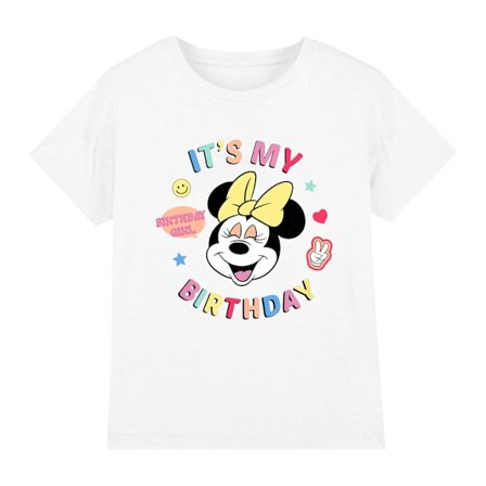 Disney Barn/Barn It's My Birthday Minnie Mouse T-shirt 5-6