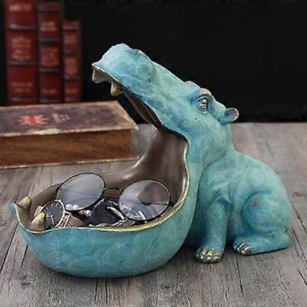 Virtahepo Säilytyslaatikko Patsaat Käsityöt Virtahepo Koristeet Figuurit_tfrf