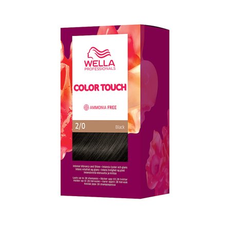 Wella Professionals Color Touch Pure Naturals Black 2/0, Hår, Hårfarve, Toningsfarve