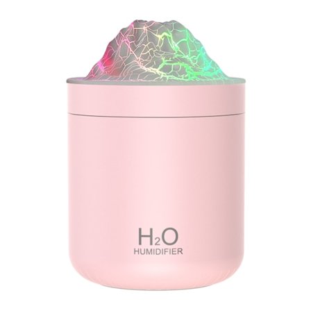 WT-11 Luftfuktare: 500ml, Tyst, Färgglatt Ljus, USB Skrivbord