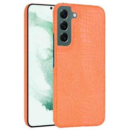 Croco Samsung Galaxy S22 skal - Orange Orange