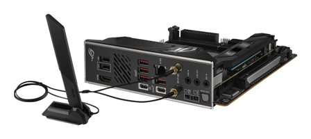 ASUS ROG Strix B650E-I Gaming WiFi - mini-ITX-hovedkort, AM5, 2x DDR5, M.2 PCIe 5.0, 2.5GbE, Wi-Fi 6E