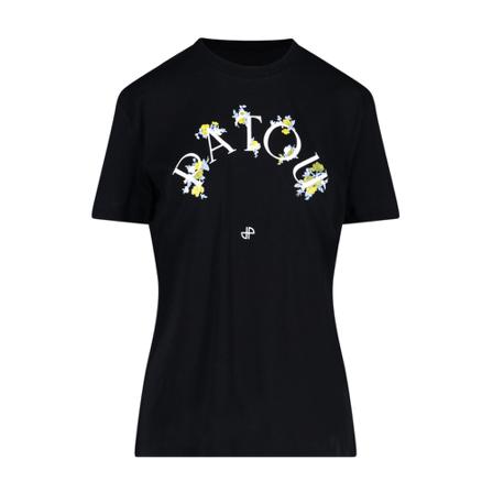 Patou, T-Shirts Zwart, Dames, Maat:L