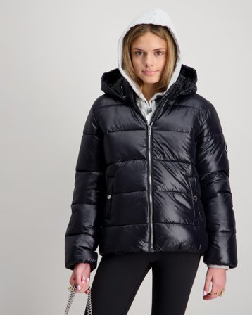 Kids ONLY KOGNEWEMMY SAVANNAH JACKET OTW Sort Jakker Pige - Kids Brand Store