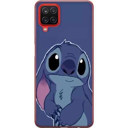 Samsung Galaxy A12 Genomskinligt Skal Stitch