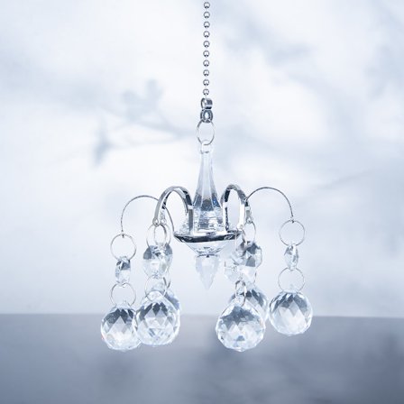 Kristallkula Prisma Solskärm Hängande Prydnad Glas Regnbåge Hänge för Fönster