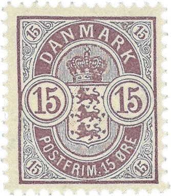 Danmark 1902 - AFA 38 - Postfrisk