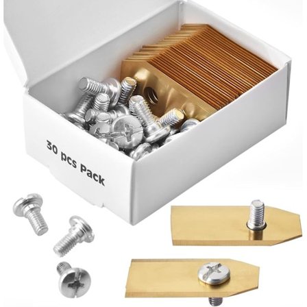 30 st titaniumblad robotgräsklipparblad för alla Husqvarna Automower Gardena robotgräsklippare