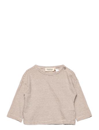 Tom Langærmet T-shirt Brun MarMar Cph