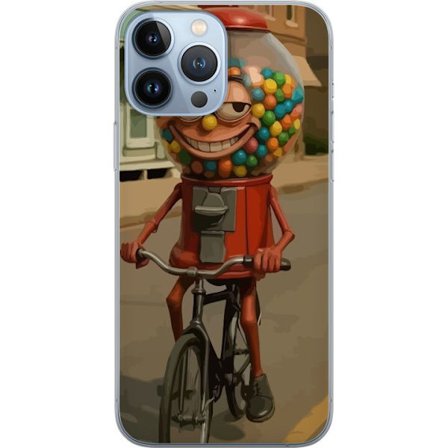Kompatibelt Mobildeksel til Apple iPhone 13 Pro Max Italian Brainrot godismaskin – Tuggummimaskin cyklar i retrostil