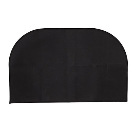 Halvrund brannhemmende tepper Fiberglass Dobbelt lag Forhindre skli Beskyttelse av gulv Brannsikkert teppe 19,7 x 31,5 tommer