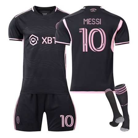 Major League Soccer Messi No. 10 Miami International Jersey Hjemme Ude Voksen Børn Fodboldtrøje Sæt Bedste Bedste Ude Ude