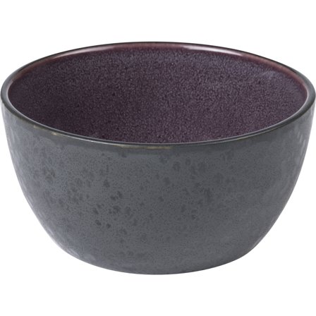 Bitz Skål 14 cm Svart Lilla' - 'Svart og lilla