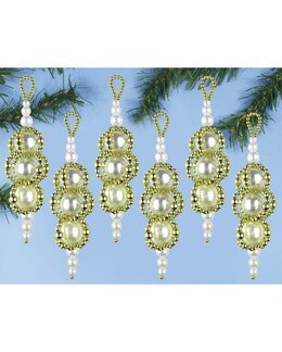 Perledråber 6-pak - Design Works Crafts