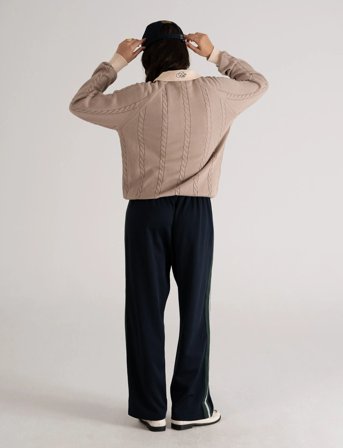 Prohibited Legacy Knitted Jersey - Beige - L