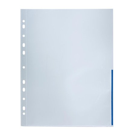 BANTEX Plastficka sig A4 0,12 blå 100/fp - Lyreco - Kontorsmaterial - Mappar och plastfickor - Plastfickor - Signal