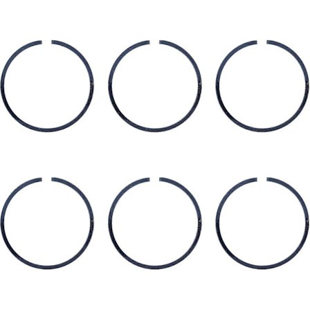6 st 35 mm x 1,5 mm kolvring lämplig för Stihl FS120 FS160 FS300 FS 120 R BT120C