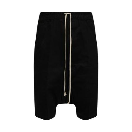 Rick Owens Cotton shorts Sort, Herre Chino Shorts, Størrelse: M
