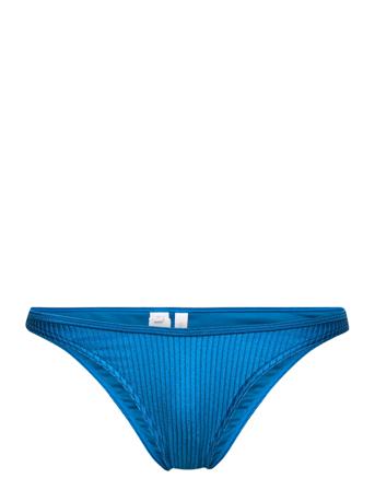 High Leg Cheeky Bikini Swimwear Bikinis Bikini Bottoms Bikini Briefs Blå Calvin Klein
