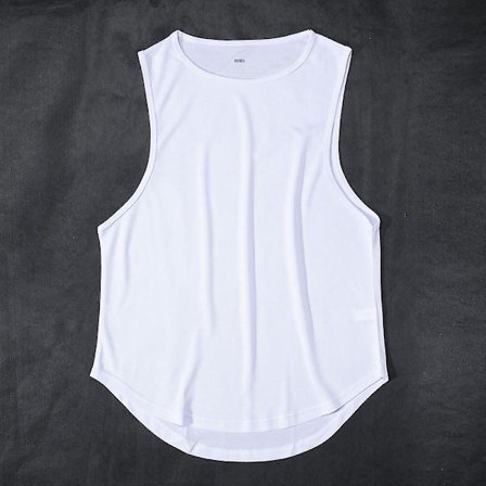Herr Tank Top Ärmlös T-shirt Väst Toppar Snabbtorkande Svettbeständig Sport Undershirt För Löpning Fitness Gym