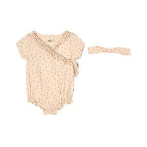 Buddy & Hope Blossom GOTS Romper 86/92 cm - Underwear - 86/92 cm - Cream - Mädchen