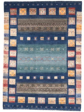 Mały Gabbeh Loribaft Dywan 143X200 Wełna