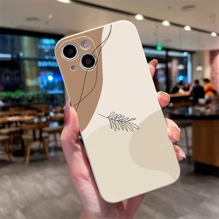 Telefonfodral för iPhone 16 15 14 11 Pro Max 16E 12 13 Mini X XR XS 7 8 15 16 Plus SE2 Hjärtformat Målat Mjukt Stötsäkert Skal