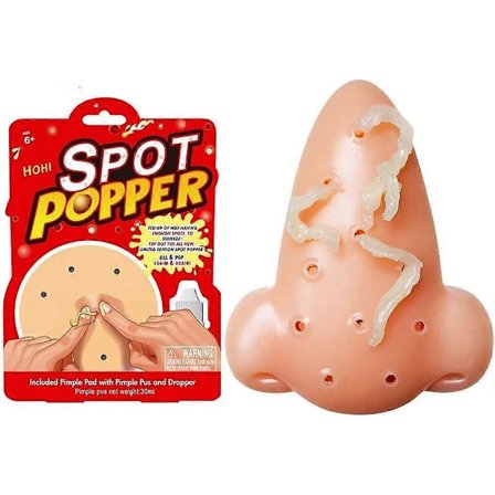 Pimple Popping -lelu – Hauska nenänmuotoinen stressilelu finnien puristamiseen_Yllätys