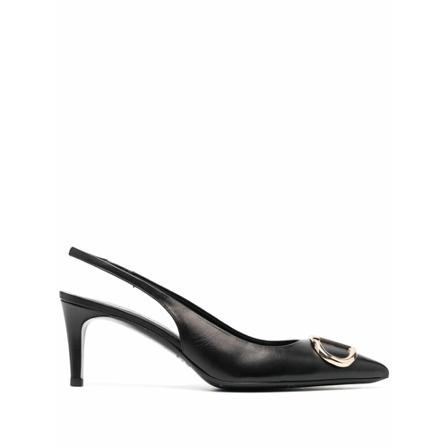 Twinset Pumps Sort, Dame, Størrelse: 37 EU