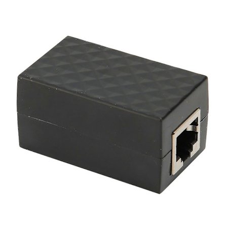 Ethernet Overspændingsbeskytter RJ45 Hun POE Gigabit LAN Netværk CAT5 CAT6 Plug and Play Lynafleder