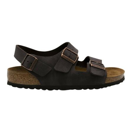 Birkenstock, Flat Sandals Bruin, Heren, Maat:45 EU
