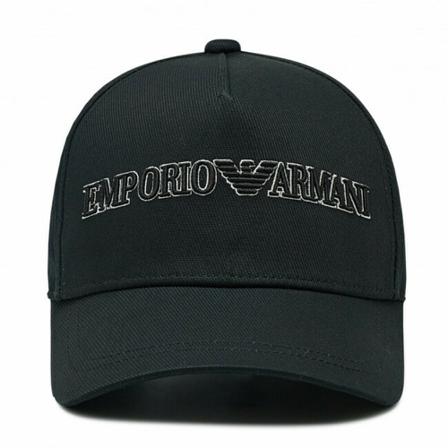 Emporio Armani Accessories , Zwart , Heren , Maat: ONE Size Petten