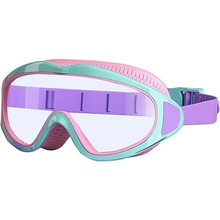 Rosa og Blå Børne Svømmebriller - Svømmemaske til Drenge og Piger