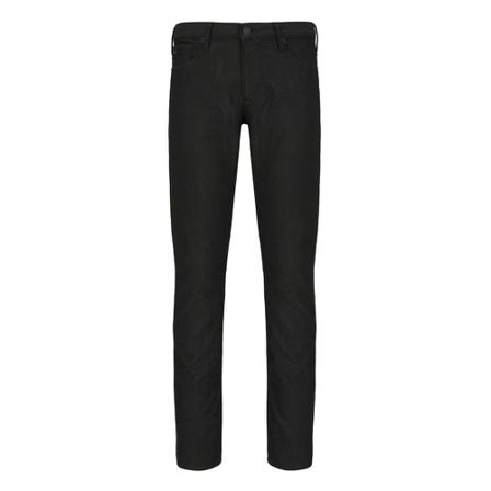 Emporio Armani, Slim-fit Trousers Zwart, Heren, Maat:W34