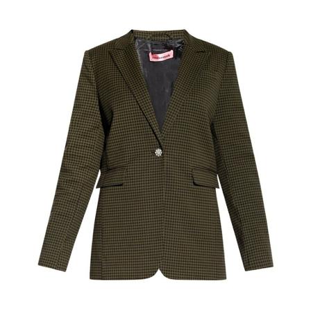 Custommade ‘Faniluna’ single-breasted blazer Grøn, Dame