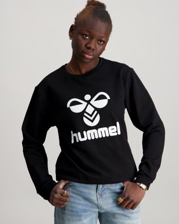 Hummel hmlDOS SWEATSHIRT Noir Pulls Fille - Kids Brand Store
