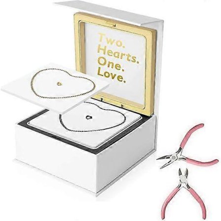 Permanent Armbåndssæt Evighedsarmbånd Fremstilling til Par Venskabsarmbånd DIY Låst Armbånd Valentinsdag Smykkegave-X75-