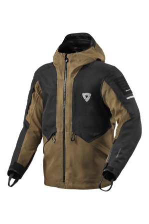 Kurtka Motocyklowa REV'IT! Tectonic H2O Czarny/Brązowy M