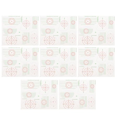 8 ark Golf Impact Tape Etikett Självtränande Golfsving