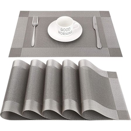 Lämmönkestävä liukumaton suorakulmainen PVC-pöytätabletti sopii Din-kokoisille