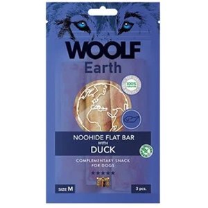 Woolf Earth Noohide flat bar, Duck, Medium, 3 stk