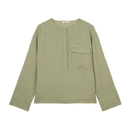 Marc O'Polo Tunic blouse , Groen , Dames , Maat: S